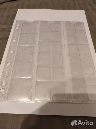 Файлы для монет 19х22 см