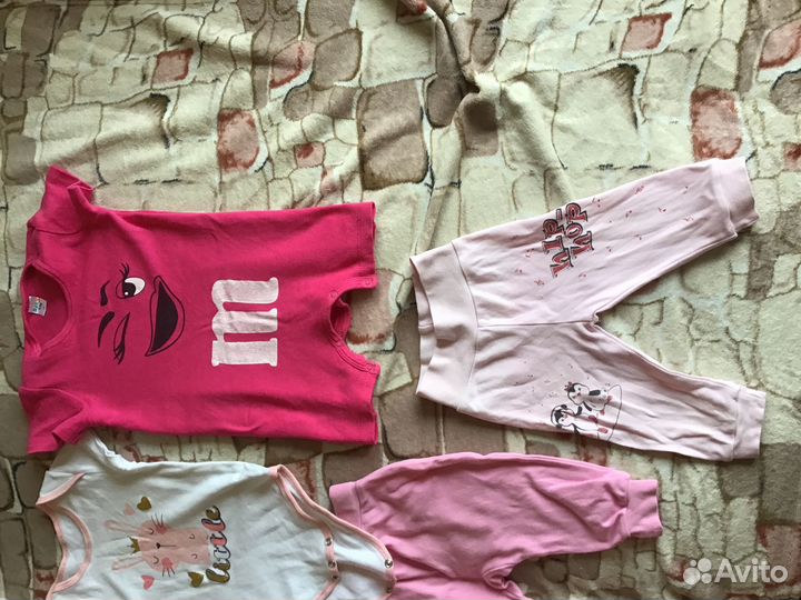 Детская одежда для девочек пакетом