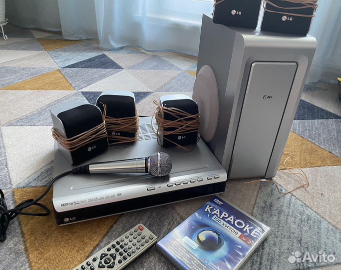 Домашний кинотеатр lg с караоке