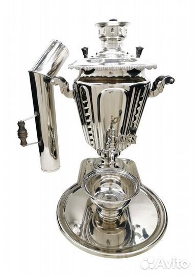 Новый самовар на дровах 5л Тульский завод Штамп