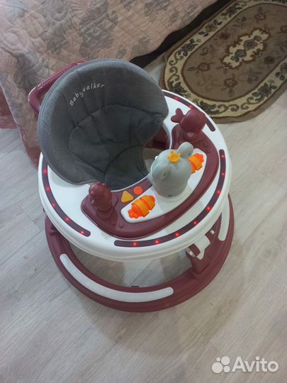 Ходунки детские музыкальные цветадиотни