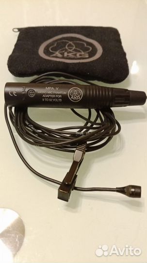 Микрофон петличный AKG - Отличное состояние