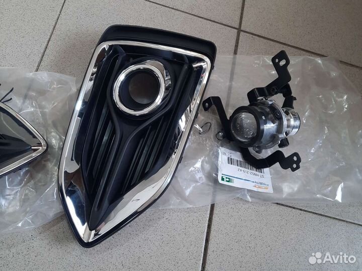 Оправа птф хром Хендай Солярис 2. 17/20г