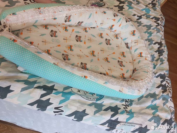 Кокон для новорожденных бу