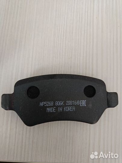 Тормозные колодки задние на Opel Astra