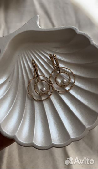 Серьги медицинский сплав
