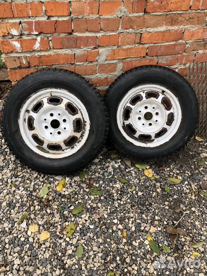 Колеса зимние R14 175/70 на Москвич 2141 2 шт