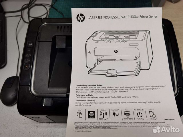 Принтер hp laserjet p1102w