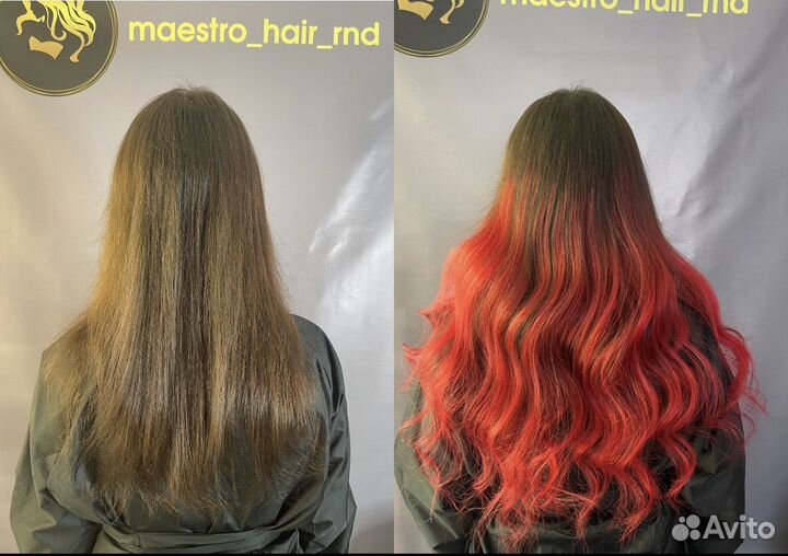 Наращивание волос,коррекция