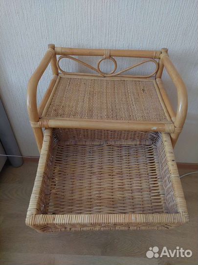 Тумба из ротанга