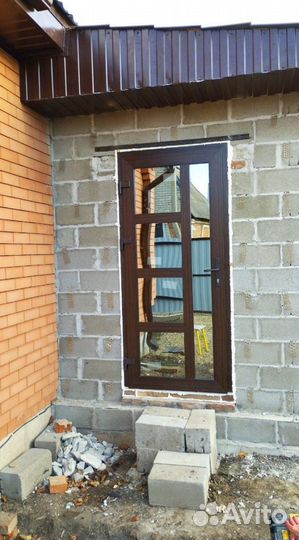 Пластиковая дверь в рассрочку