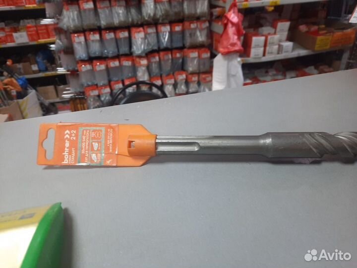 Бур SDS-max Bohrer Стандарт 30x400/540 (2 резца +