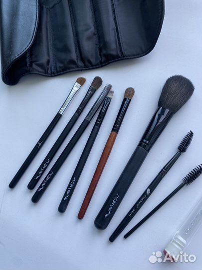 Набор кистей для макияжа+ чехол в подарок