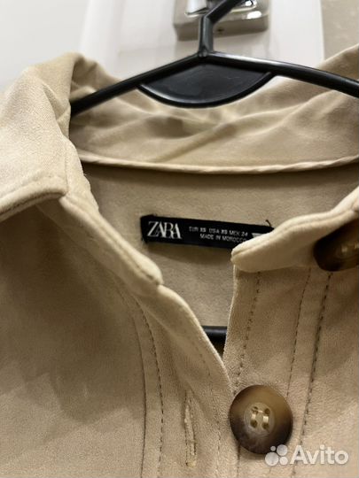 Платье рубашка zara