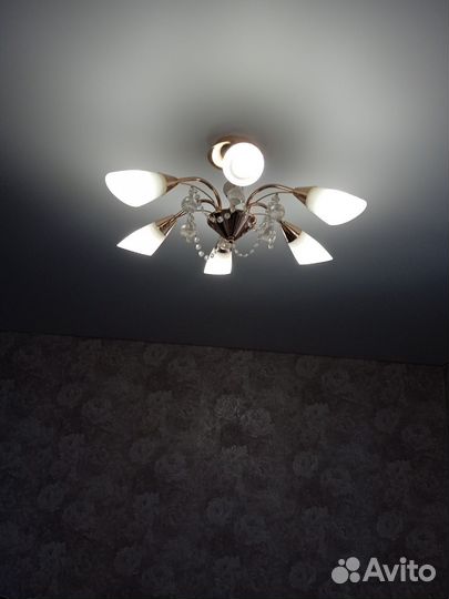 Люстра потолочная подвесная бу