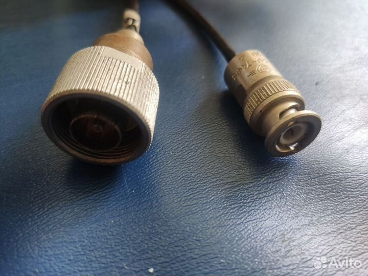 Кабель коаксиальный 50 Ом с разъемами bnc