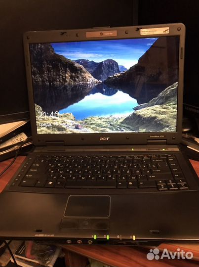 Ноутбук Acer travelmate 5720