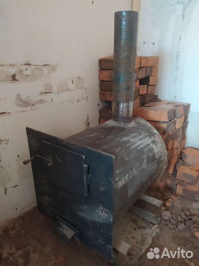 Печь буржуйка для гаража