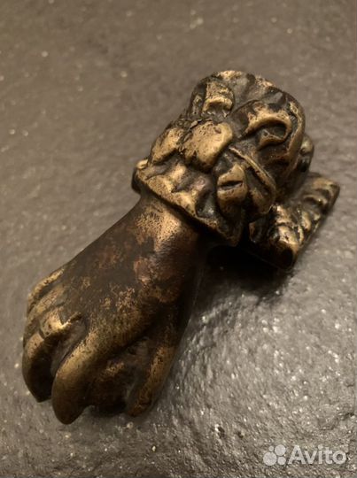 Дверной молоток с состаренным эффектом (бронза)