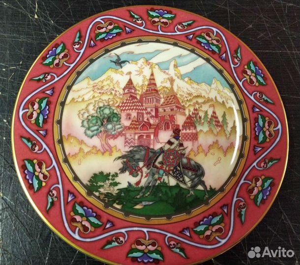 Фарфор тарелки сказки Villeroy Boch Heinrich