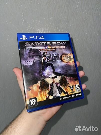 Saints Row IV Gat Out Of Hell PS4