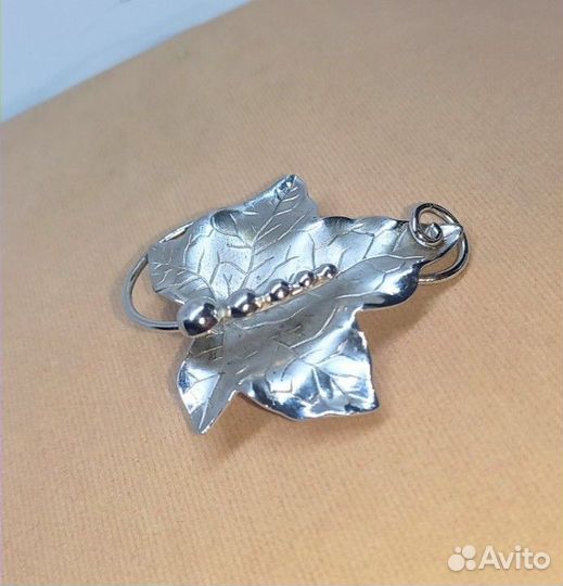 Брошь -Кулон - Carl Art - Серебро 925 - Винтаж