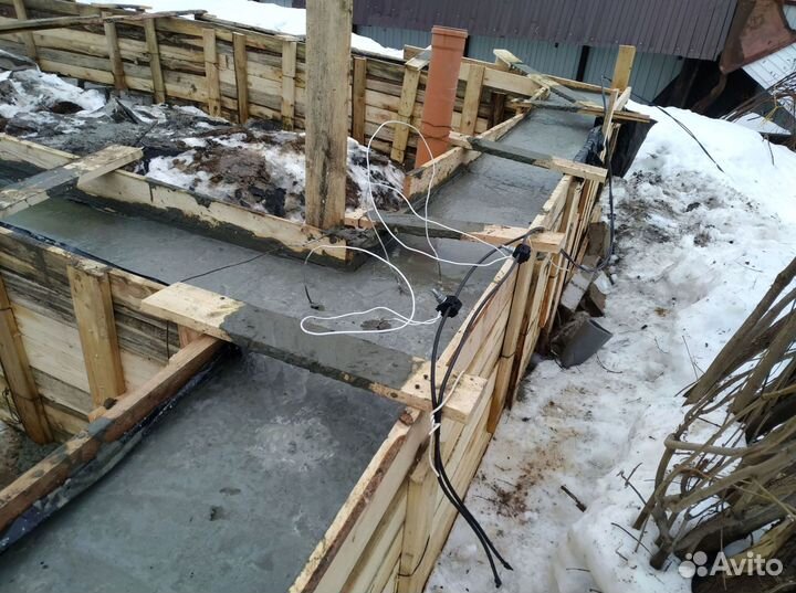 Греющий кабель для бетона