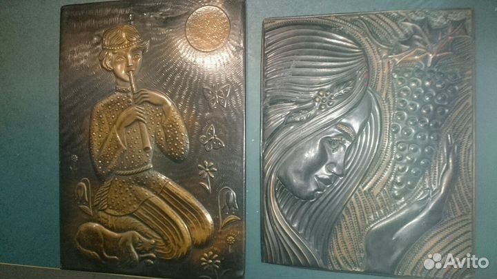 Чеканки медные СССР