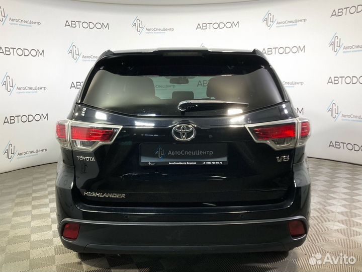 Toyota Highlander 3.5 AT, 2015, 171 045 км