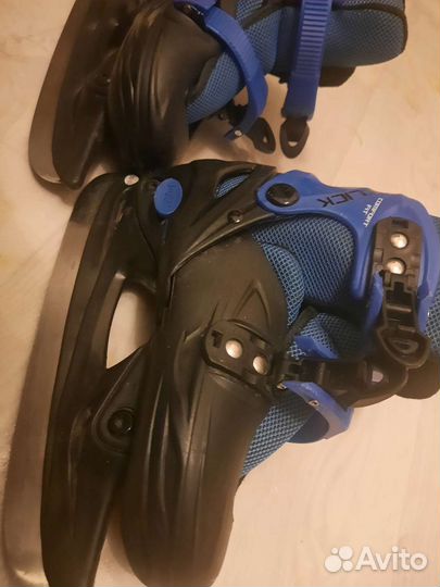 Коньки детские раздвижные 30 33