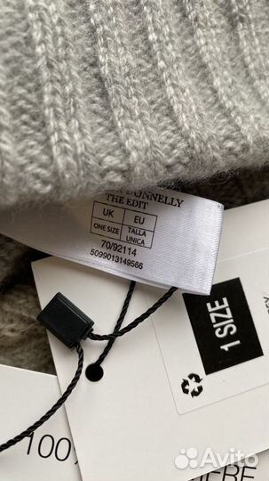 Новый свитер из овечей шерсти + шапка (Англия)