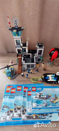 Lego City тюремный остров 60130