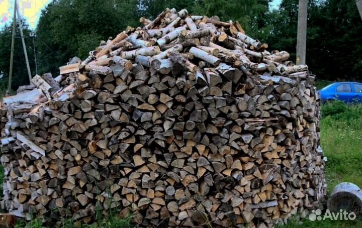 Дрова чурками