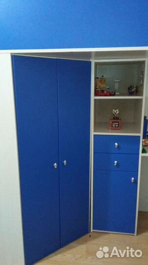 Уголок школьника с кроватью-чердак