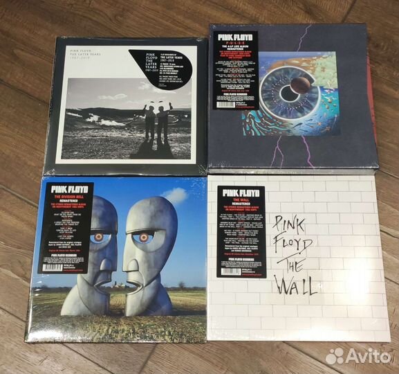 Виниловые пластинки Pink Floyd, Kraftwerk