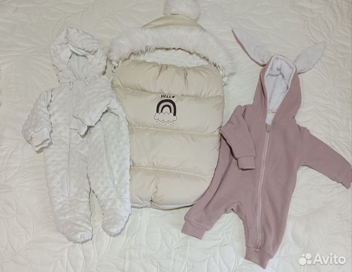Зимний комбинезон для девочки