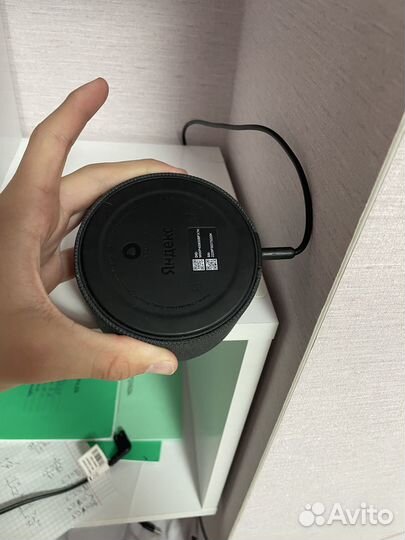 Умная колонка Алиса мини с часами