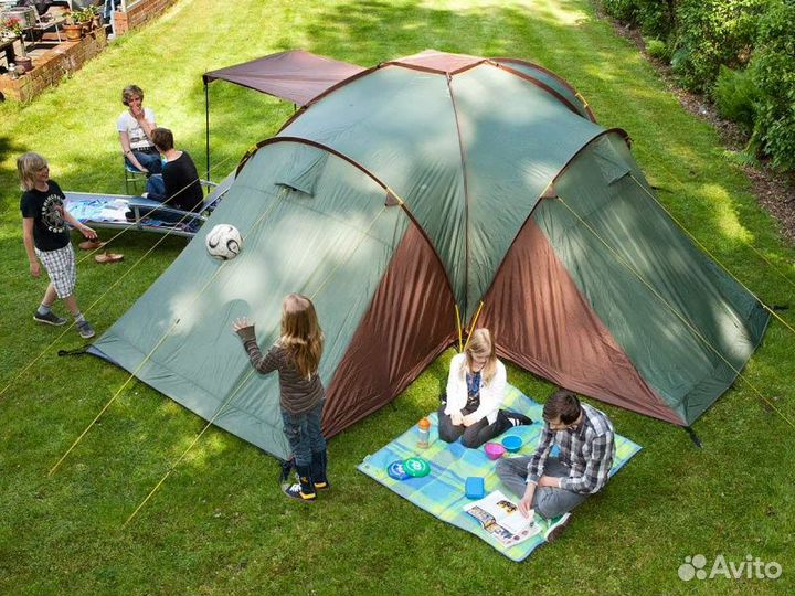 Палатка туристическая 6-ти местная lanyu 1699-3