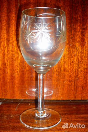 Фужеры хрустальные СССР винтаж