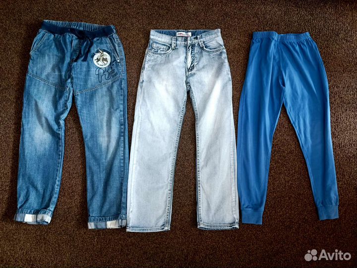 Вещи пакетом на мальчика 134-140