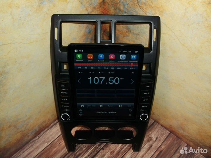 Магнитола LADA Priora Android типа Tesla