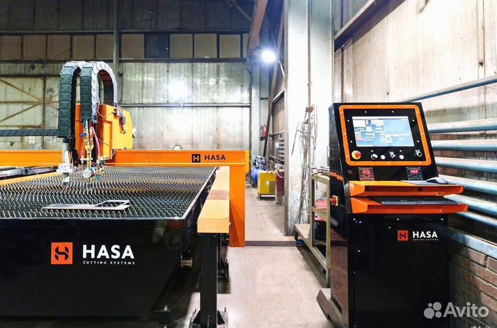 Плазменный станок с чпу по металлу hasa сs-3