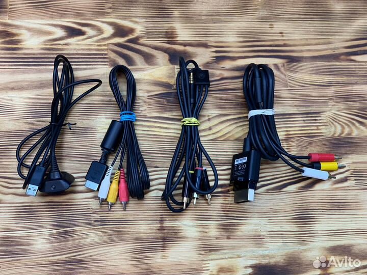 Кабеля AV для приставки