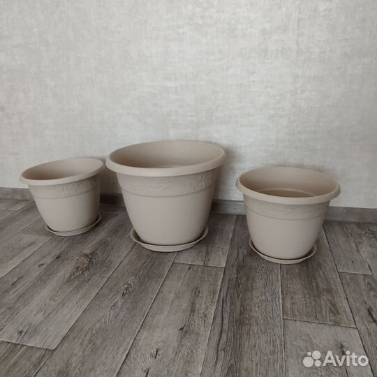 Горшки цветочные кашпо, вазоны