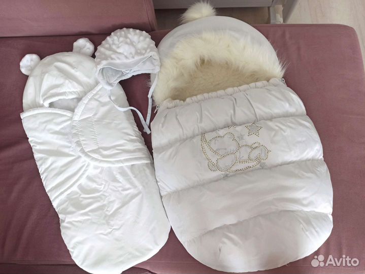 Комплект на выписку зима
