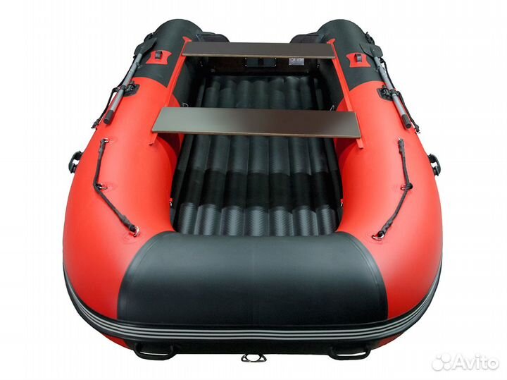 Лодка пвх Нднд Gladiator E330S красно-черная