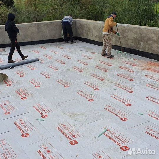 Ремонт и монтаж плоской кровли