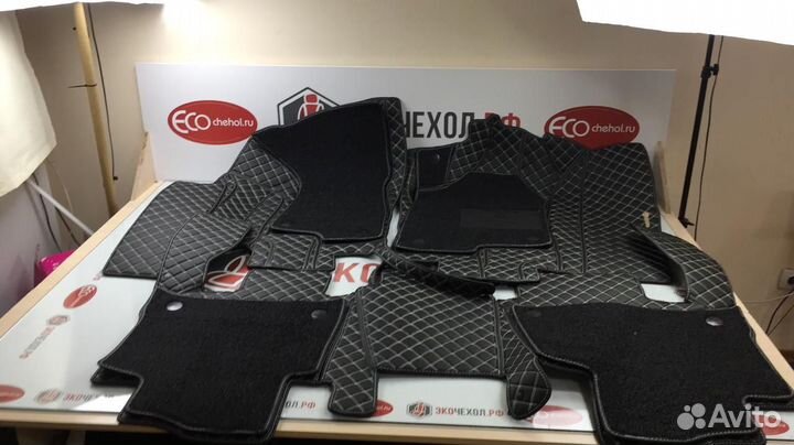 3D Коврики Lexus Салон Багажник из Экокожи