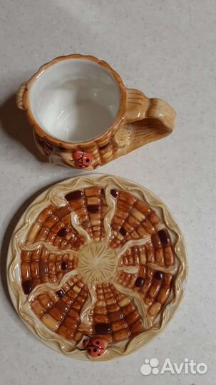 Чашка с блюдцем
