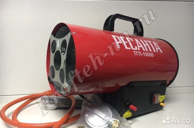 Тепловая газовая пушка тгп-10000 Ресанта